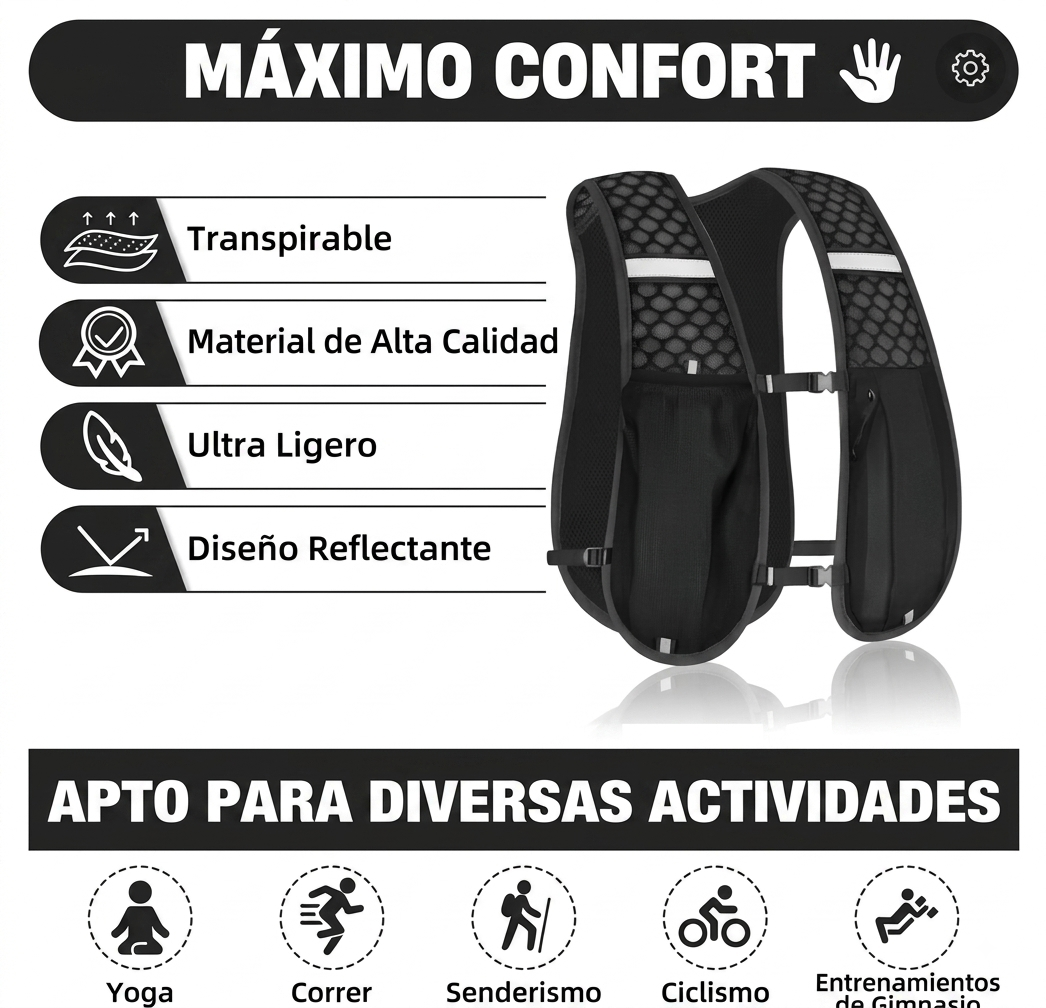 Chaleco Multifunción Runlyx