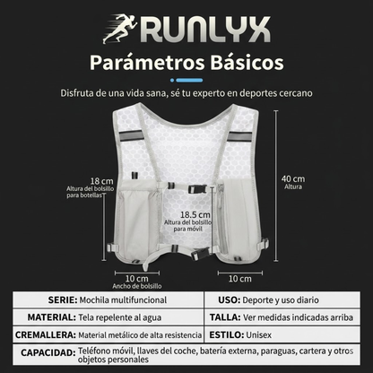 Chaleco Multifunción Runlyx